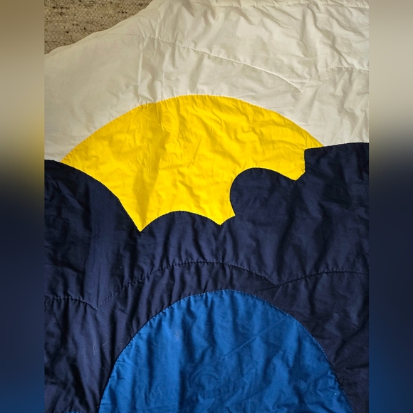 Hand Stitched Rainbow Quilt - Picture 3 of 9